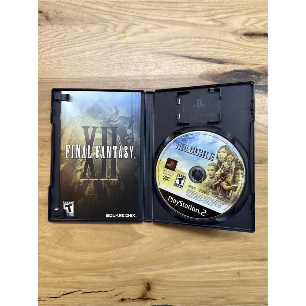 Final Fantasy XII Sony PlayStation 2 PS2, 2006 Very Good Condition Complete CIB